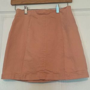 Altar’d State Peach Calla Skirt